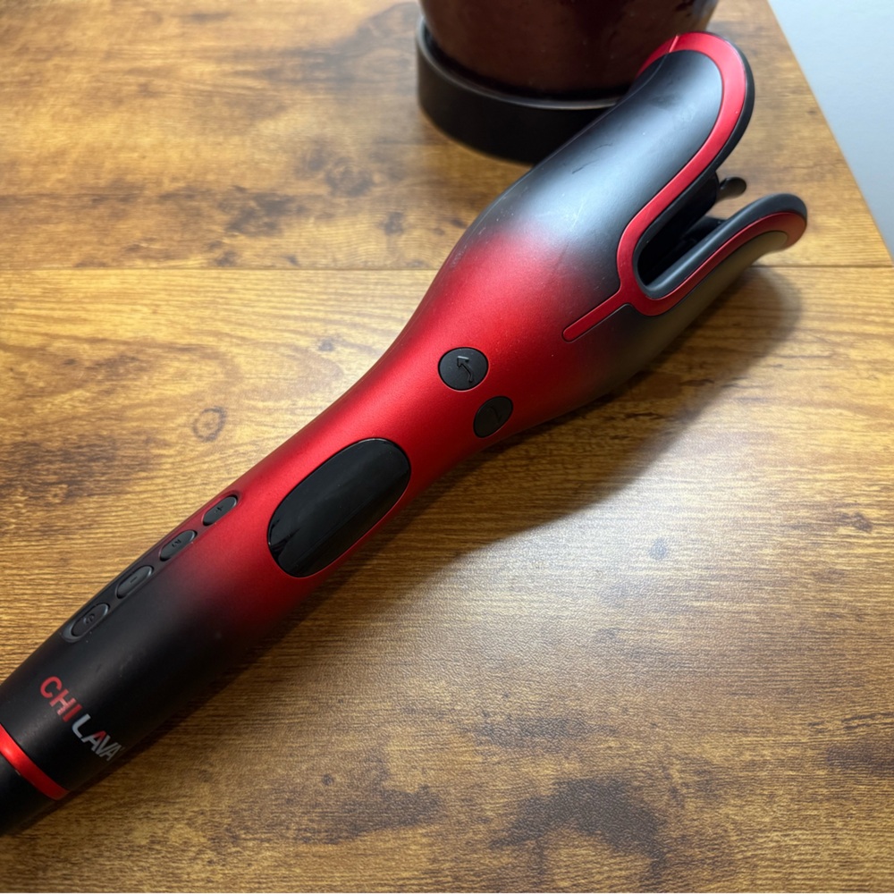 CHI Lava Red Curling Iron